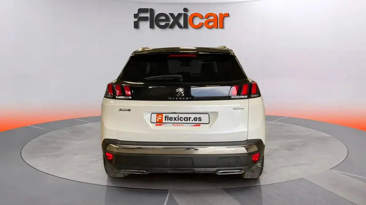 Usado Peugeot 3008 GT-line 131 CV (96 kW) 2017 Blanco SUV