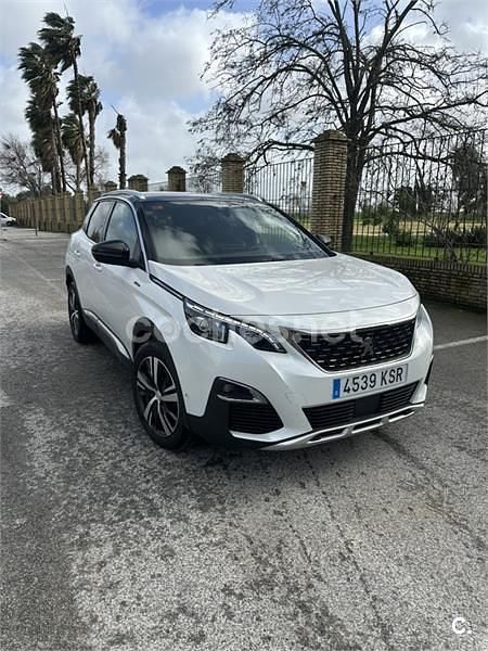 Usado Peugeot 3008 GT-line 130 CV (95 kW) 2018 Blanco SUV