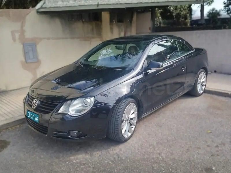 Usado VW Eos 140 CV (102 kW) 2008 Negro Descapotable
