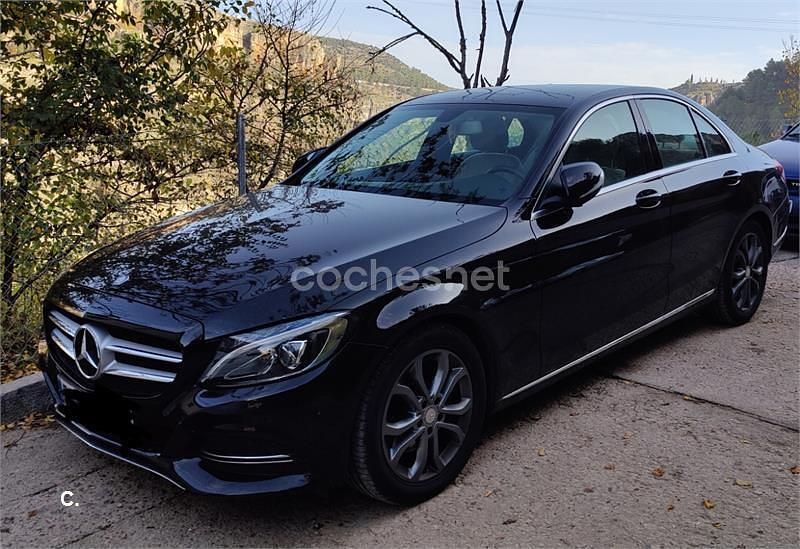 Usado Mercedes C220 AMG 170 CV (125 kW) 2015 Negro Berlina