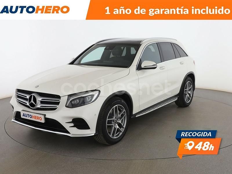 Blanco Usado 2017 Mercedes GLC220 AMG line SUV | 29.899 € (Precio justo) - Imagen 1/3