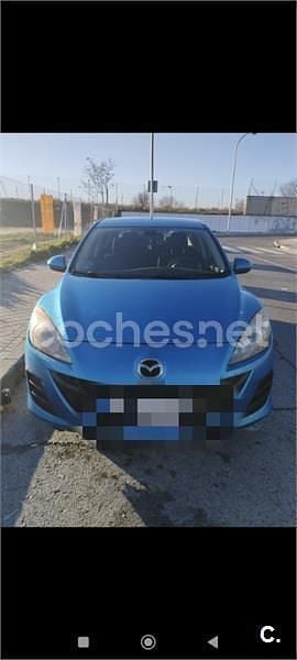 Usado Mazda 3 Style 105 CV (77 kW) 2009 Azul Berlina