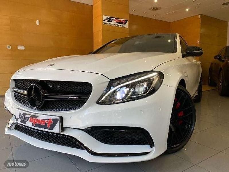 Usado Mercedes C63 AMG AMG 510 CV (375 kW) 2015 Blanco Berlina