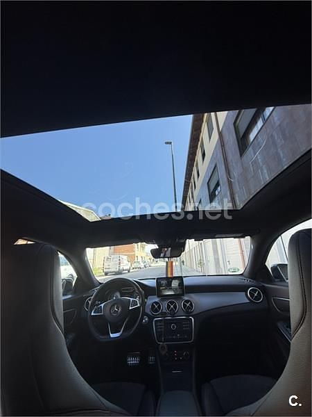 Usado Mercedes CLA220 AMG line 170 CV (125 kW) 2015 Blanco Berlina