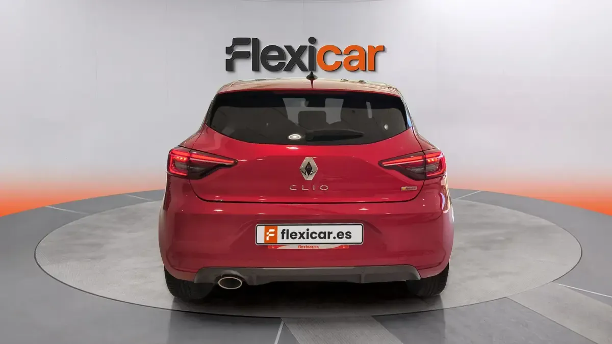 Usado Renault Clio V RS Line 130 CV (95 kW) 2020 Rojo Berlina