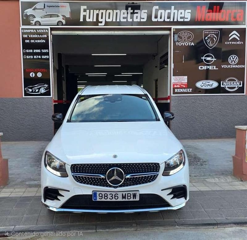 Usado Mercedes GLC250 204 CV (150 kW) 2017 Blanco SUV