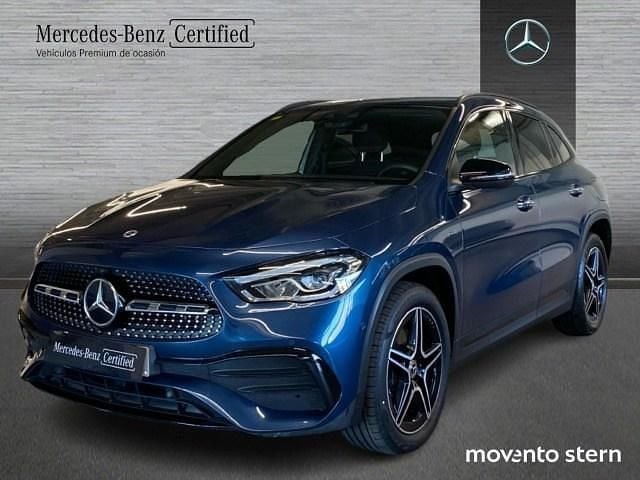 Denim blue metallic paint Usado 2020 Mercedes GLA250 AMG line SUV | 32.800 € (Precio justo) - Imagen 1/4