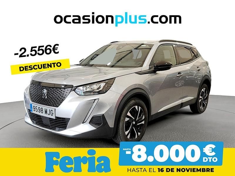 Gris / plata Usado 2023 Peugeot 2008 Allure SUV | 15.250 € (Buen precio) - Imagen 1/4