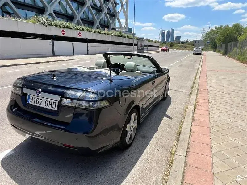 Usado Saab 9-3 Cabriolet Vector 180 CV (132 kW) 2008 Azul Descapotable