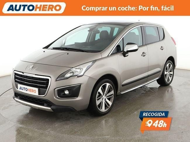 Usado Peugeot 3008 Allure 115 CV (84 kW) 2014 Gris Familiar