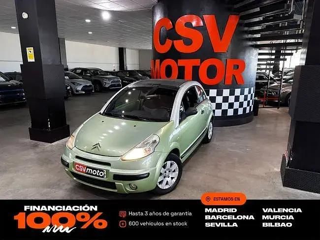 Brugt Citroën C3 68 HK (50 kW) 2006 Grøn Hatchback