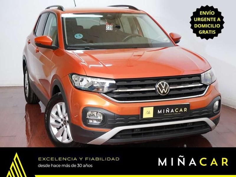 Usado VW T-Cross Advance 110 CV (80 kW) 2021 Naranja SUV