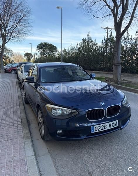 Usado BMW 118 143 CV (105 kW) 2012 Azul Utilitario