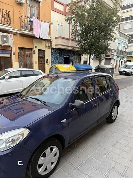Azul Usado 2009 Dacia Sandero Ambiance Utilitario | 4200 € (Precio justo) - Imagen 1/3
