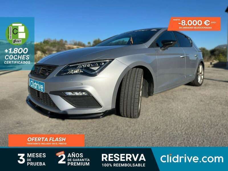 Gris Usado 2020 Seat Leon ST FR Familiar | 16.590 € (Super precio) - Imagen 1/3