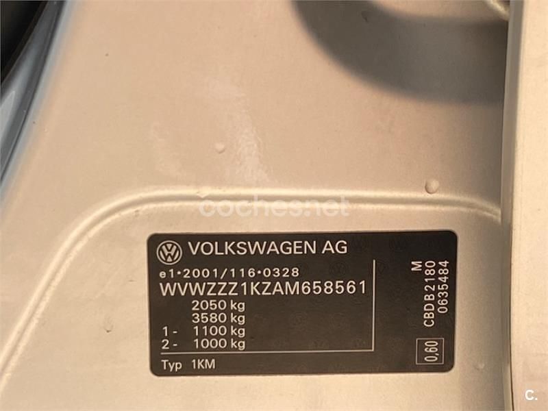 Gris / plata Usado 2010 VW Golf VI Sport Familiar | 5100 € (Buen precio) - Imagen 1/4