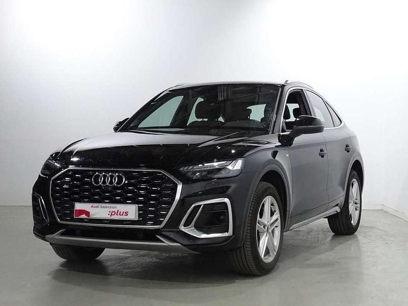Negro Usado 2021 Audi Q5 Sportback S-Line SUV | 44.600 € (Precio justo) - Imagen 1/4