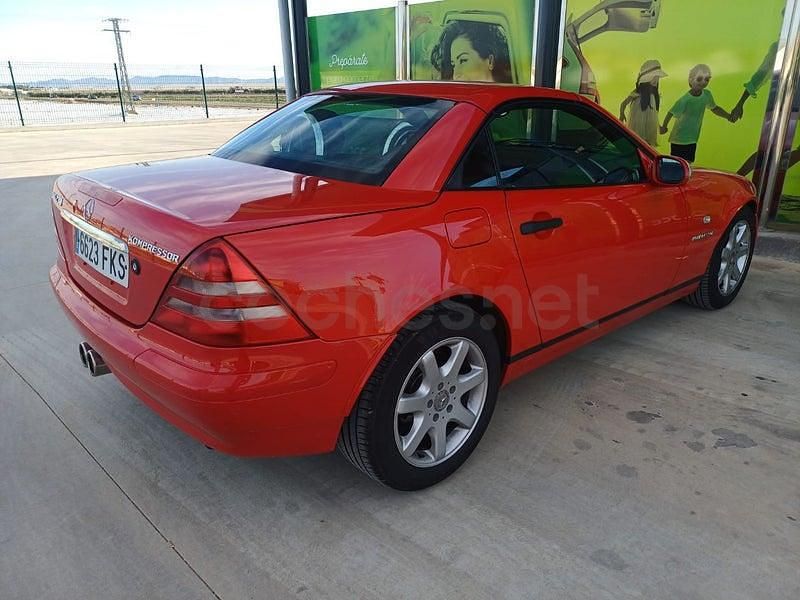 Usado Mercedes SLK230 193 CV (141 kW) 1999 Rojo Descapotable