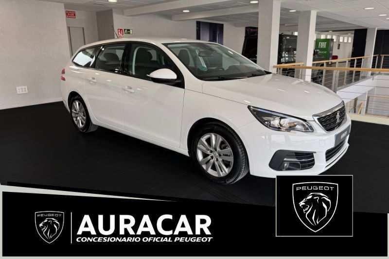 Blanco Usado 2021 Peugeot 308 Active Familiar | 14.500 € (Precio justo) - Imagen 1/4