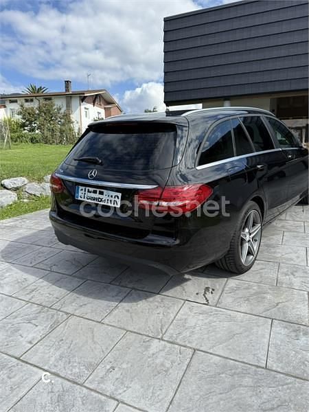 Usado Mercedes C220 Avantgarde 170 CV (125 kW) 2016 Negro Familiar