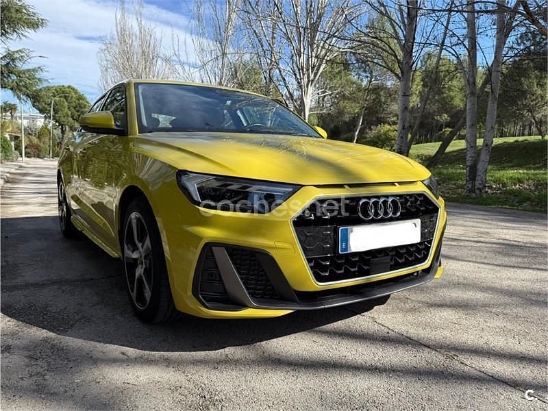 Usado Audi A1 Sportback 95 CV (69 kW) 2022 Amarillo Utilitario