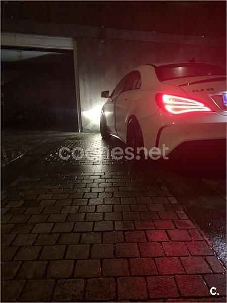 Usado Mercedes CLA45 AMG 381 CV (280 kW) 2016 Blanco Berlina
