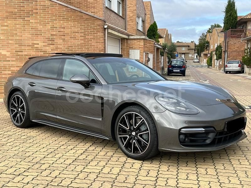 Gris / plata Usado 2018 Porsche Panamera 4S Sport Turismo Berlina | 50.000 € (Precio justo) - Imagen 1/4
