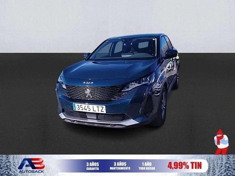 Usado Peugeot 3008 Active 131 CV (96 kW) 2021 Azul SUV