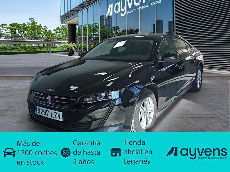 Negro Usado 2022 Peugeot 508 Active Berlina | 18.100 € (Precio justo) - Imagen 1/4