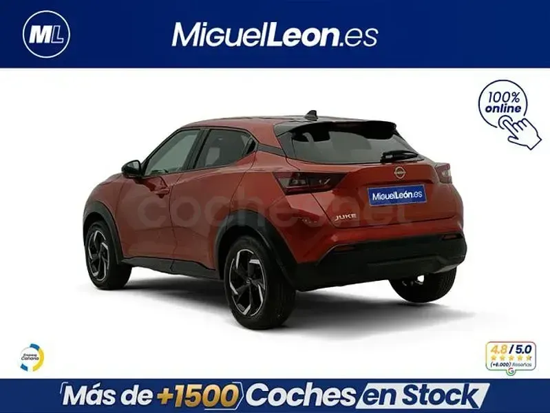 Usado Nissan Juke N-Connecta 114 CV (83 kW) 2023 Rojo SUV
