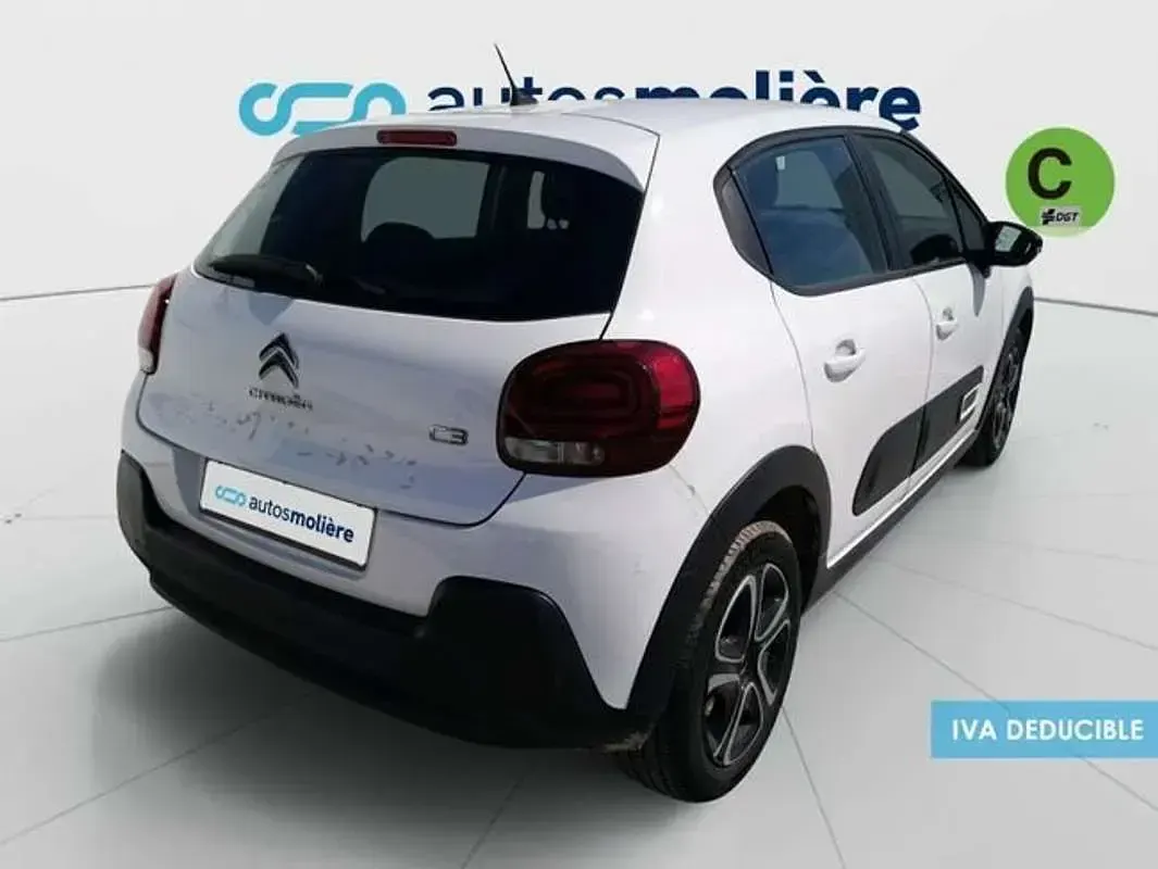 Usado Citroën C3 Feel 99 CV (72 kW) 2022 Blanco Utilitario