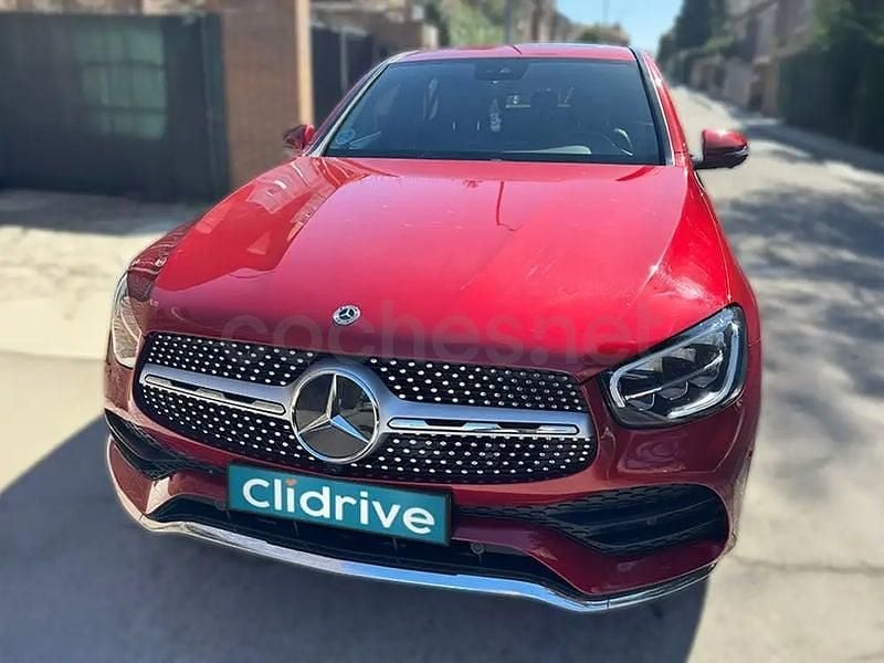 Usado Mercedes GLC300 245 CV (180 kW) 2022 Rojo Coupe