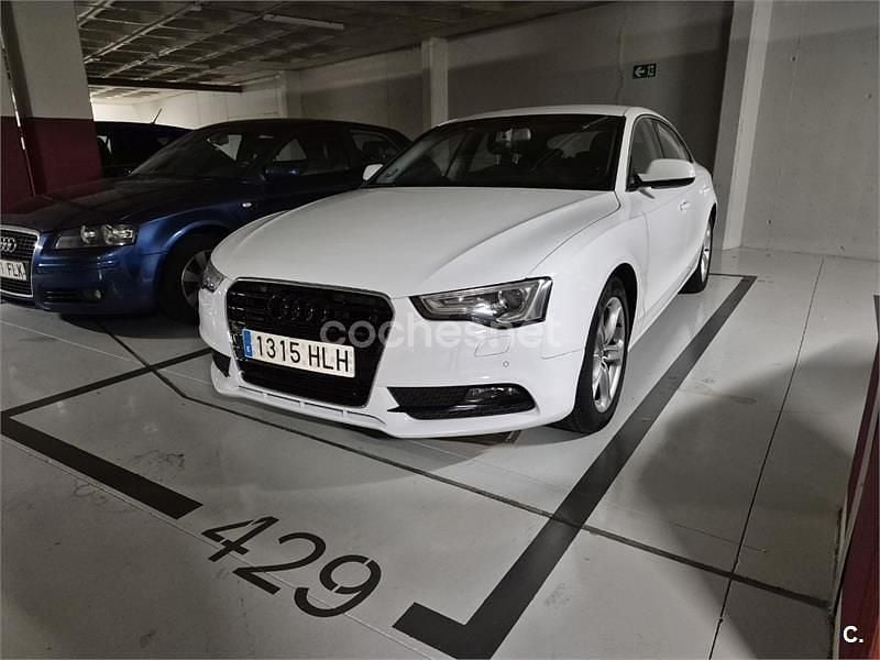 Usado Audi A5 Sportback 170 CV (125 kW) 2013 Blanco Utilitario