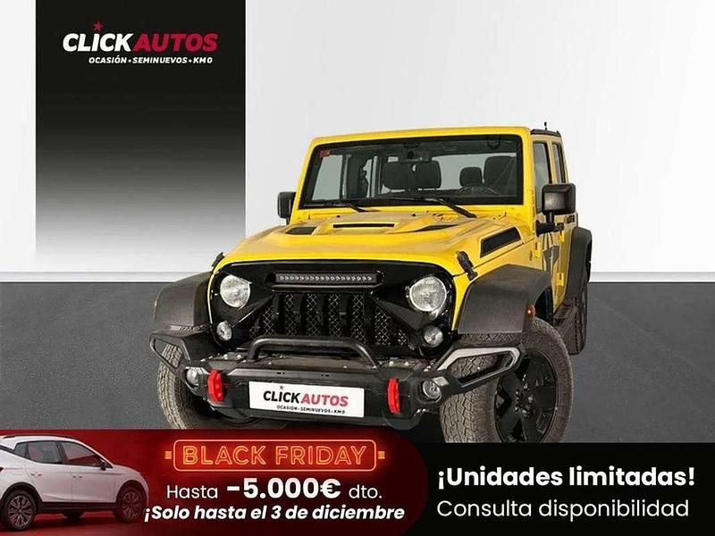 Amarillo Usado 2018 Jeep Wrangler Sport SUV | 34.700 € (Precio justo) - Imagen 1/4