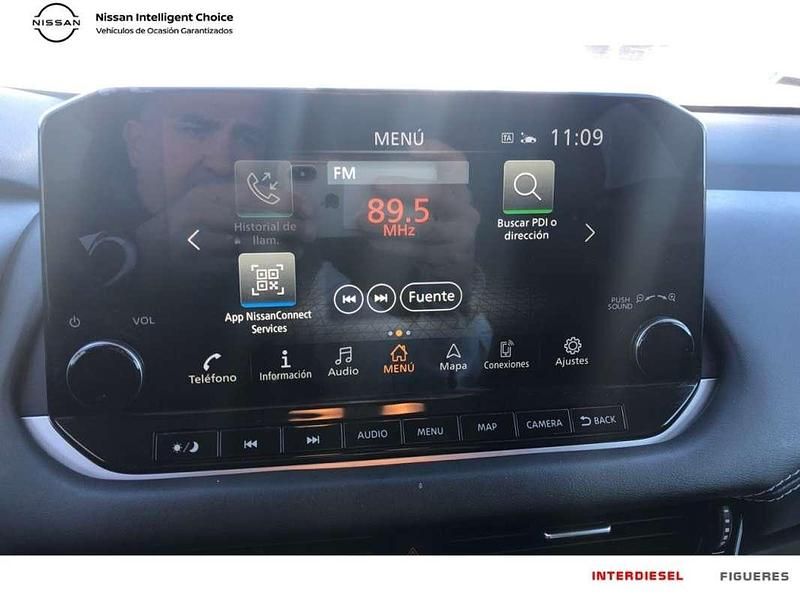 Usado Nissan Qashqai N-Connecta 140 CV (102 kW) 2022 Burdeos SUV