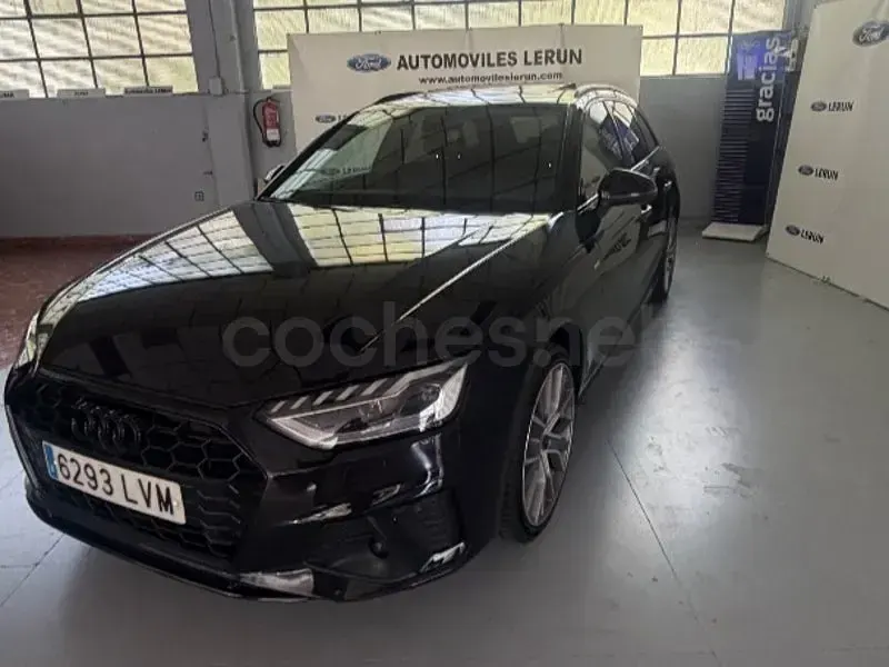 Usado Audi A4 S-Line 204 CV (150 kW) 2021 Negro Familiar