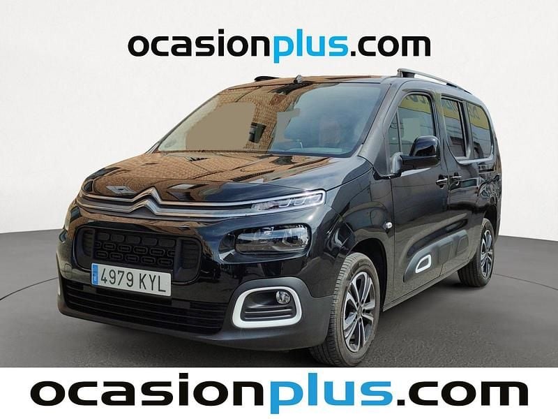 Negro Usado 2019 Citroën Berlingo Shine Monovolumen | 20.410 € (Precio justo) - Imagen 1/4