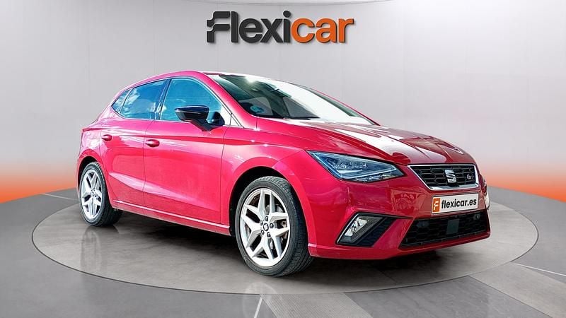 Usado Seat Ibiza FR 116 CV (85 kW) 2019 Rojo Berlina