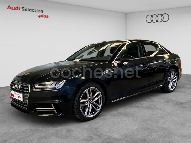 Azul Usado 2018 Audi A4 S-Line Berlina | 21.490 € (Precio justo) - Imagen 1/4