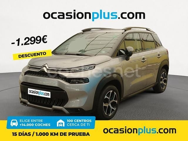 Gris / plata Usado 2023 Citroën C3 Aircross PureTech SUV | 14.290 € (Precio justo) - Imagen 1/4