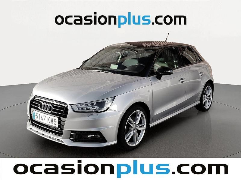 Usado Audi A1 Sportback S-Line 125 CV (91 kW) 2018 Gris plata Utilitario