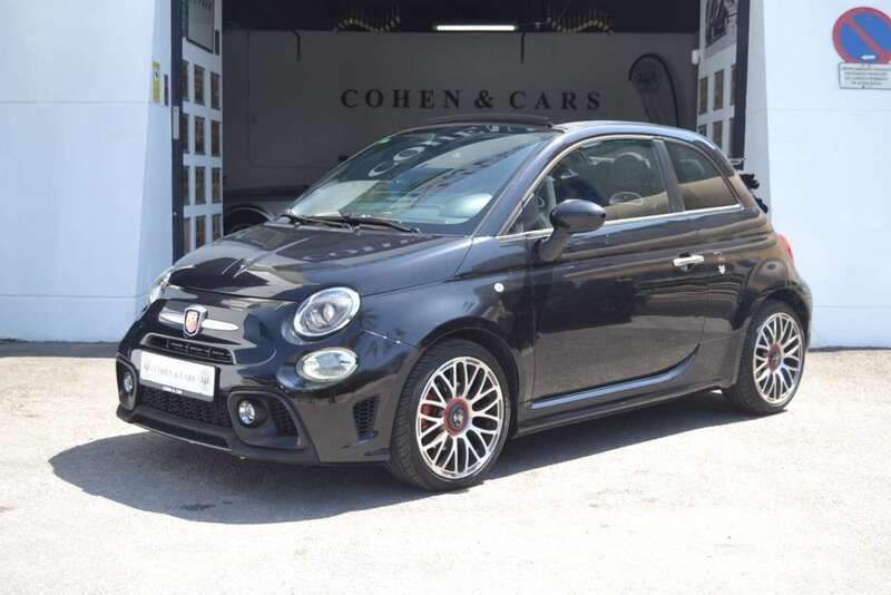 Usado Abarth 595C Turismo 160 CV (117 kW) 2017 Negro Descapotable