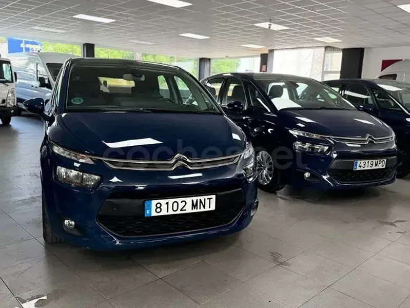 Usado Citroën C4 Picasso Feel 120 CV (88 kW) 2018 Azul Monovolumen
