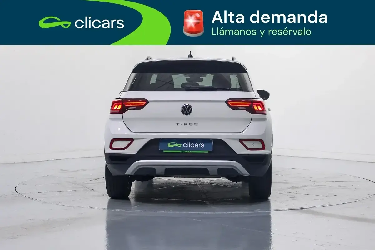 Usado VW T-Roc Life 115 CV (84 kW) 2022 Blanco SUV