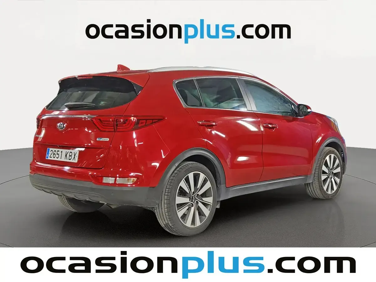 Usado Kia Sportage 115 CV (84 kW) 2017 Rojo SUV
