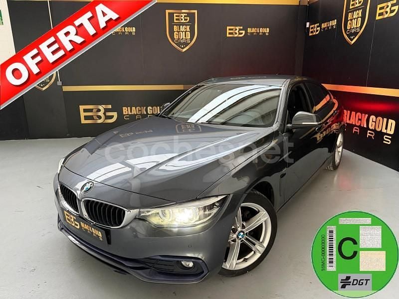 Gris Usado 2018 BMW 418 Gran Coupé Sport Line Coupe | 19.990 € (Buen precio) - Imagen 1/4