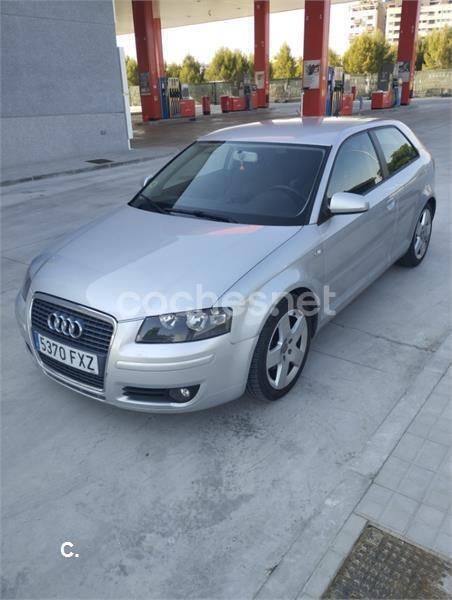 Gris / plata Usado 2007 Audi A3 Ambition Berlina | 5800 € (Buen precio) - Imagen 1/4