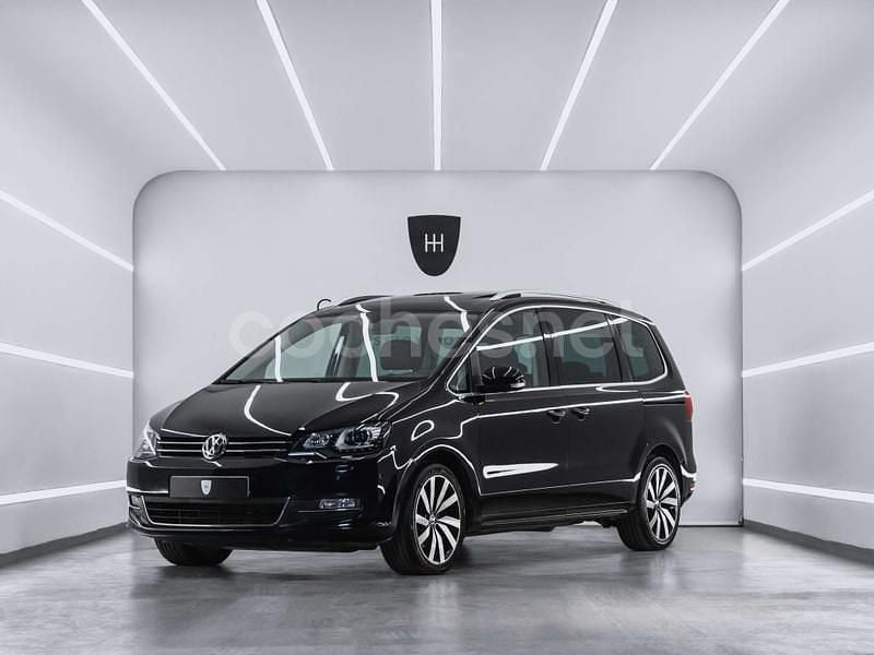 Gris / plata Usado 2016 VW Sharan Sportline Monovolumen | 18.999 € (Buen precio) - Imagen 1/4