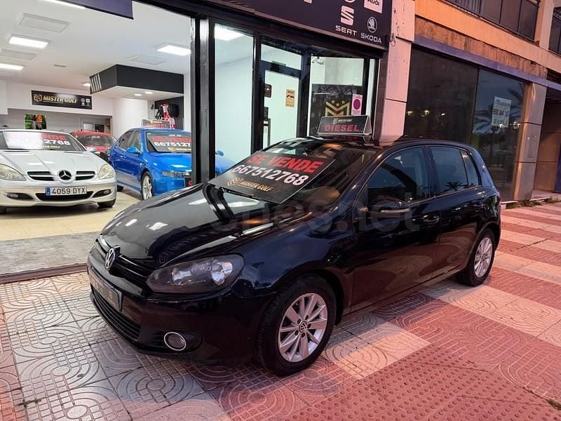 Usado VW Golf VI Sport 105 CV (77 kW) 2011 Negro Utilitario