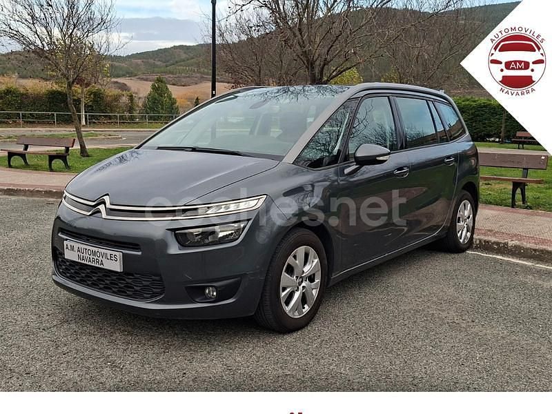 Gris / plata Usado 2015 Citroën C4 Picasso Feel Monovolumen | 5900 € (Super precio) - Imagen 1/4